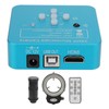 Microscope Camera 60FPS USB 34 Million PX 10‑130X Magnification with