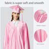 MyGradDay Unisex Adult Graduation Shiny Gown Cap Tassel 2021+2022 Year