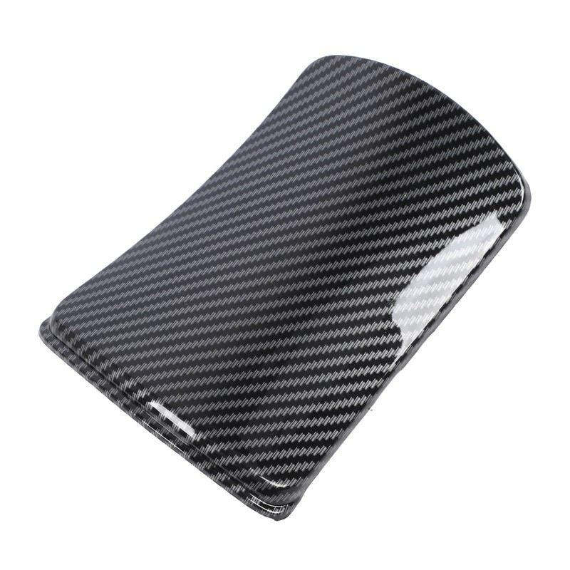 Carbon Fiber Style Fuel Tank Cap Cover Stylish Scratch Proof