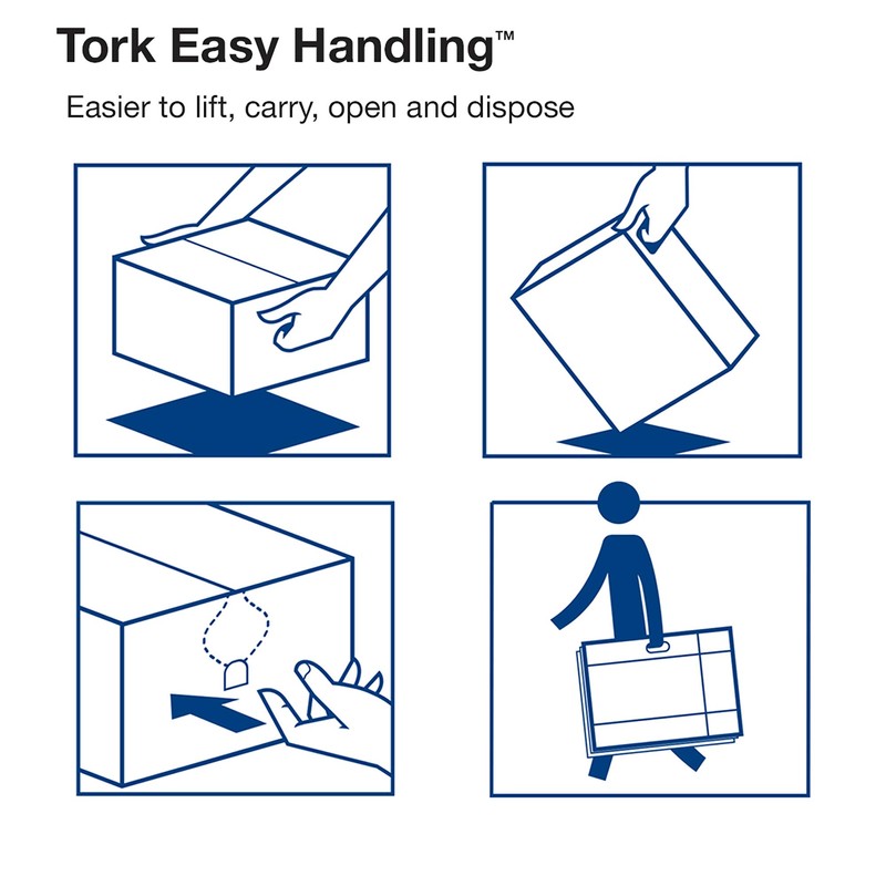 Tork Soft Centerfeed Hand Towel White M2, High Absorbency, 6