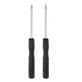 sourcing map Mini Tripunkt Screwdriver, 0.6 mm Y Head for Watches, Glasses, Electronics Repair Pack of 2