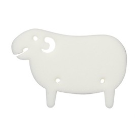 +d Cable Holder Sheep Sheep White d-990-WH