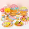 280 Pcs Ice Cream Birthday Party Supplies Ice Cream Paper