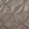 Madison Park Laurel Taupe Shower Curtain, Pieced Transitional Shower Curtains
