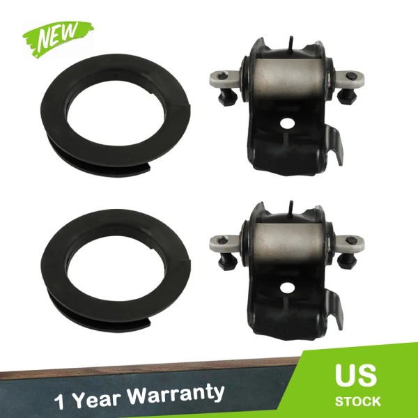 Munirater New Seat Saddles Coil Spring Perches Insulator Kit 4pc