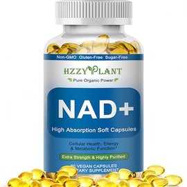 Suplemento NAD+, suplementos NAD de alta absorción para mujeres para energía celular, salud de enfoque inmunológico, cápsulas de cápsulas de resveratr
