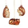Sass & Belle Woodland Creature Baubles - Set of 3