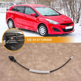 OTOTEC Car Interior Door Handle Cable 813712R000 Universal For Front Left & Right Door Inner Latch Cable Compatible With i30 2007-2017