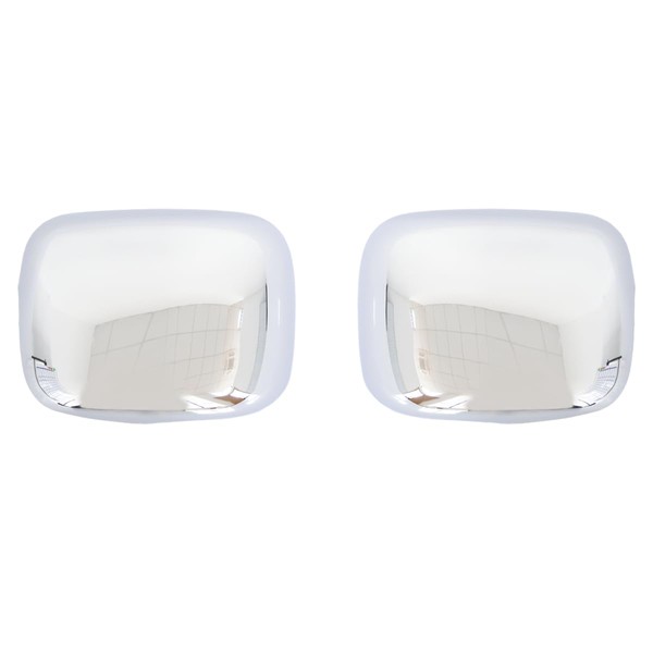 Yuanone Chrome Hood Mirror Cover Fit Kenworth T680, Peterbilt 579
