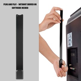 Serounder TV Antenna, TV Key Antenna 480p-1080p HD Digital TV Antenna 100+ TV Channels