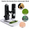 ROTEK Digital Microscope, ROTEK WiFi USB Microscope Camera 1000x Zoom
