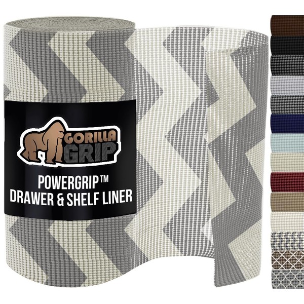 GORILLA GRIP GORILLA GRIP powerGRIP Drawer Shelf and Cabinet Liner,