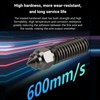 3PCS Hardened Steel Nozzles High Flow Nozzle Kit 3D Printer
