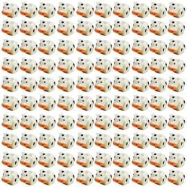 Mini Resin Cow Figurines, Cute Mini Animals Miniature Figurines Fairy Outdoor Moss Ornaments Garden Statues Landscape DIY Crafts Accessories for Indoor Outdoor Decor（100Pcs）