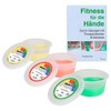 Theraflex 85g Therapy Dough Set With Book, 4 Pieces