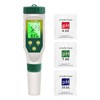 Homcoice PH Meter 5 in 1, PH EC TDS Salinity