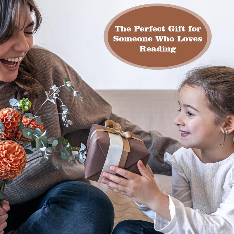 Mabor Walnut Dog Page Holder - Smooth Wood Thumb Bookmark