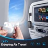 Bluetooth Transmitter Receiver, 2-in-1 Bluetooth 5.4 Adapter for TV, Airplane,