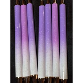 Glitter pen, refillable, multiple colors:_10