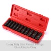 CASOMAN 11 Pieces 1/2-Inch Drive Deep Impact Socket Set, 6-Point,