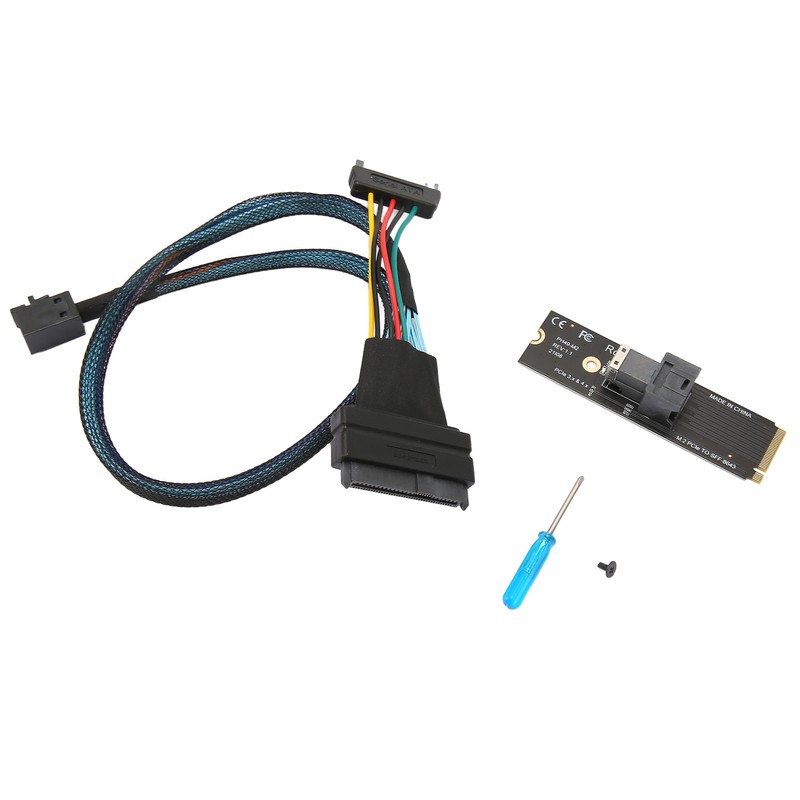 M.2 PCIE 4.0 to SFF8643 U2 Adapter M.2 NVME to