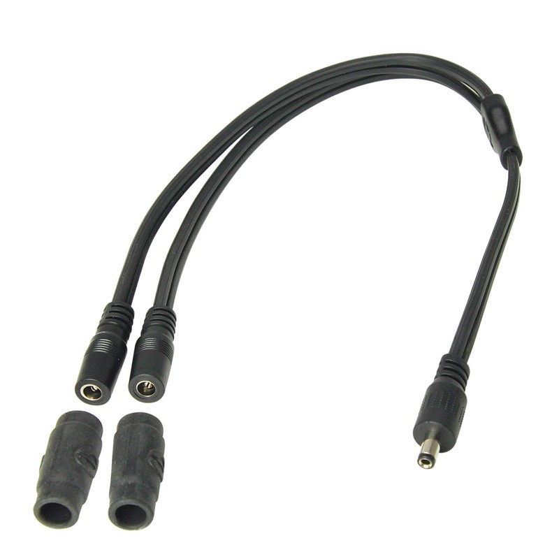 TECMATE Optimate Cable O-45, Y-Splitter, DC2.5mm Plug in to 2