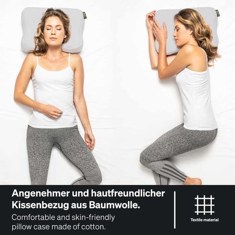 BLACKROLL® Pillow Case Jersey Cushion Cover, 30 x 50 cm,