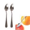 Set of 2 Grapefruit Spoons and 1 Grapefruit Knife, Stainless