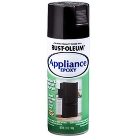 Rust-Oleum 7886830-2PK Specialty Appliance Epoxy Spray, 12 oz, Black, 2 Pack