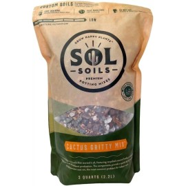 Sol Soils Cactus Gritty Succulent Gritty Mix - 2 Quarts - Cactus Gritty 2qt