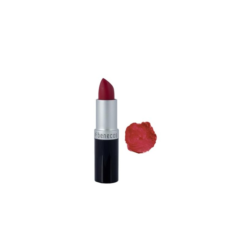 Benecos Natural Lipstick, Just Red, 4.5G
