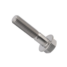 Dingtai Titanium Flange Bolt M8x20 25 30 35 40 45 55mm 1.25mm Flange Screw (M8x35mm, Titanium)