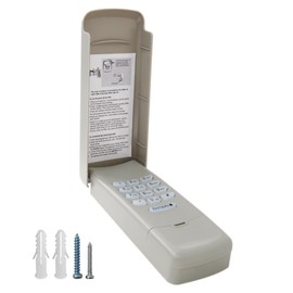 Life Girl Star Latest Version Garage Door Keyless Entry Keypad w/Red Orange Button for 977LM Liftmaster Sears Craftsman Chamberlain 976LM