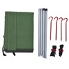 Topyond Camping Windscreen, Stove Windscreen - Foldable Stove Windscreen with
