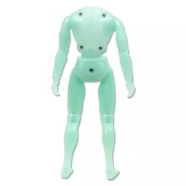 Figures Toy Company Set of 3 Type S Retro 8 Inch Glow In The Dark Male Bodies