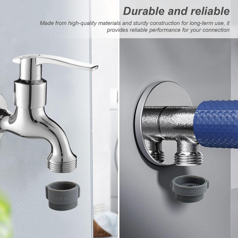 DIYCUT 3 Sets Tap Adapter, Tap Aerator Adapter, Universal Tap