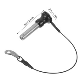 SUPVOX Stainless Steel Push Button Quick Release Lock Pin Fastener for Line Array Audio Equipment Secure Positioning for Events Concerts and Seminars Durable and Reliable for Sound System