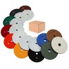 Waies 9 PCS 6 Inch Diamond Polishing Pads Kit Wet/Dry