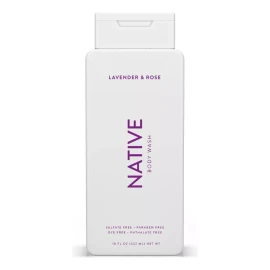 Native Body Wash Lavanda Y Rosas 532ml (18 Oz) Importado