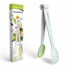 KITCHENLY Salad Servers and Spaghetti Tongs with Innovative 3-in-1 Function,