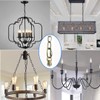 5.6 Feet Heavy Duty Pendant Light Fixture Chain, Permits Installation