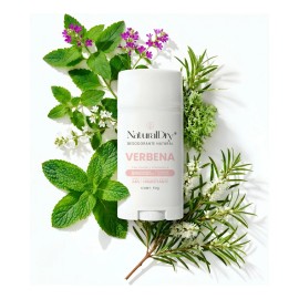 3 Desodorantes Naturales En Barra Natural Unisex - Verbena