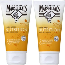 Le Petit Marseillais Nourishing Hand Cream for Very Dry Skin 75ml (Pack of 2)