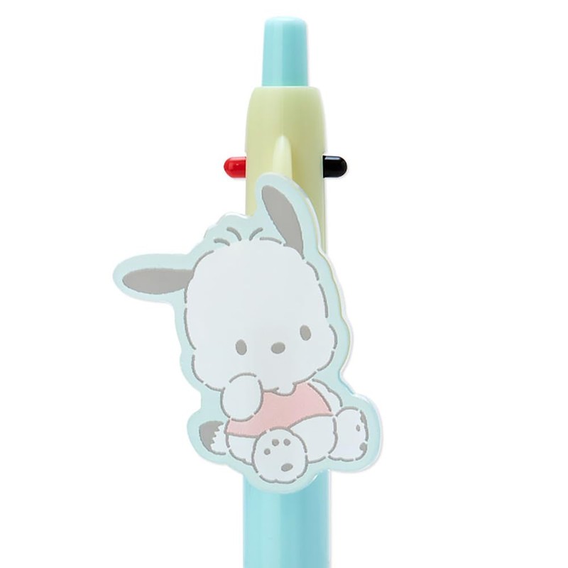 Sanrio 555533 Pochacco 2-Color Ballpoint Pen & Mechanical Pencil (Plush