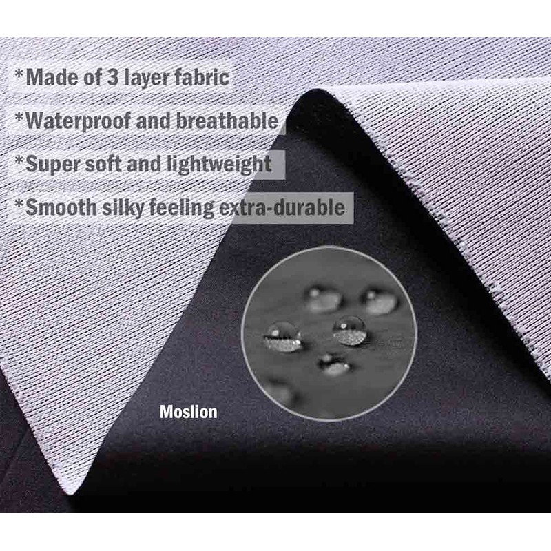 Moslion Leopard Pattern Apron, Adjustable Neck Bib Apron for Men