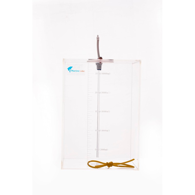 Marine Color Acryli Made Liquid Storage Bucket Working with Dosing