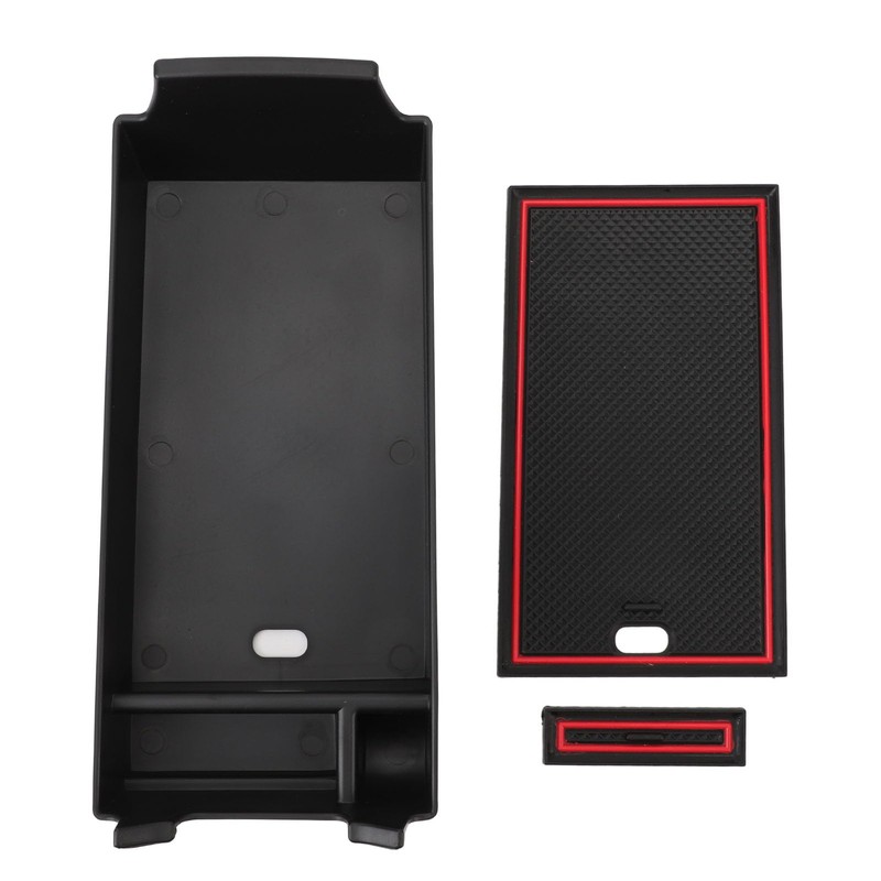 Center Console Organizer, Sturdy Heat Proof Armrest Console Storage Box