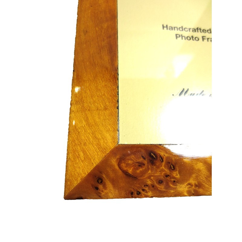 Tizo 4" X 6" Natural Wooden Frame, Made in Italy