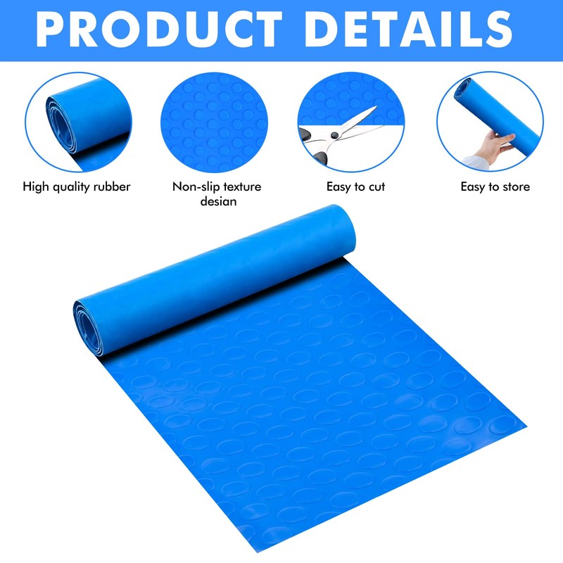 PRITOK Swimming Pool Ladder Mat, Large Pool Protection Mat: 90