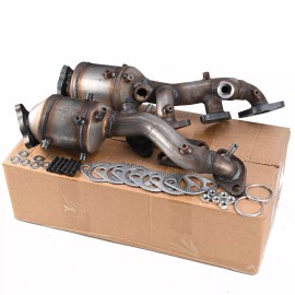 yksei-autoparts® 1 Pair Catalytic Converter For Nissan Xterra/Frontie